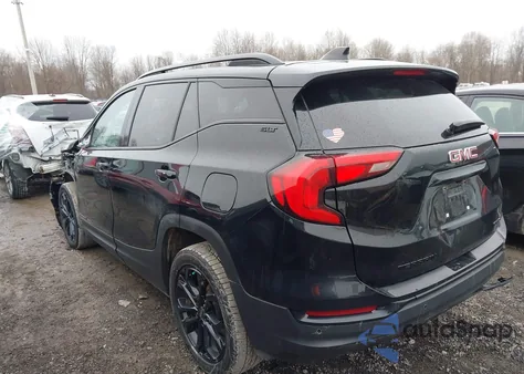 2021 GMC Terrain Awd Slt z USA, uszkodzony, nr VIN 3GKALVEV9ML325966